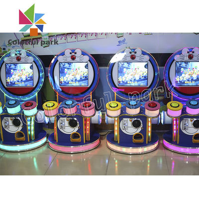 Материал оборудования распределителя билета аркады игры барабанчика Doraemon для 2 игроков