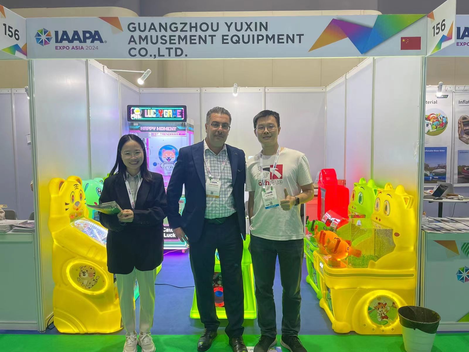 последний случай компании о Выставка Yuxin Amusement Co., Ltd. в Таиланде имела большой успех, завоевав лояльных поклонников и экспортные заказы.