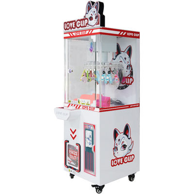 Red Coin-operated Claw Machine Game Starry Love Clip Machine Controllable Prize Clip Snack Gift Vending Machine