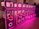 Управляемое монеткой розовое оборудование лотереи игрушки капсулы видеоигры автомата подарка