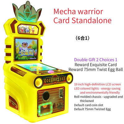19-дюймовая детская и взрослая аркадная игра Mech Warrior Bull Card Machine
