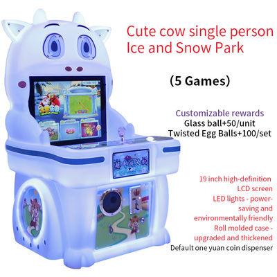 Рокер игровая станция LBE VR игры с симуляторами движения Ice And Snow Park Machine
