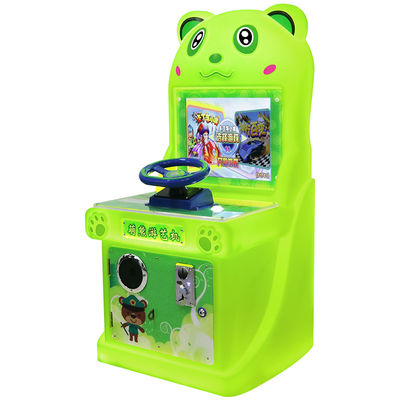 Красивый мультфильмовый медведь Монетный игровой автомат для двух игроков