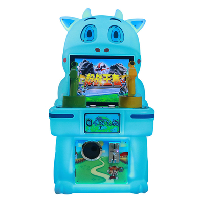 Двурубный игровой автомат с монетой для детской игровой площадки